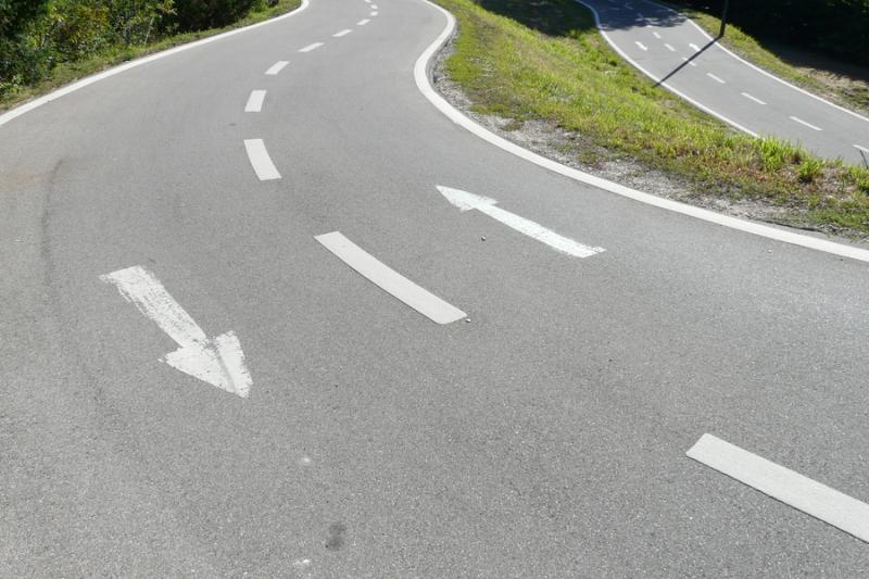 road markings